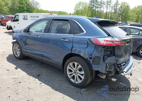2019 Ford Edge Titanium from USA, damaged, VIN 2FMPK4K97KBC40378